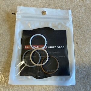 Four Thunder Fit Size 13 Silicone Rings New